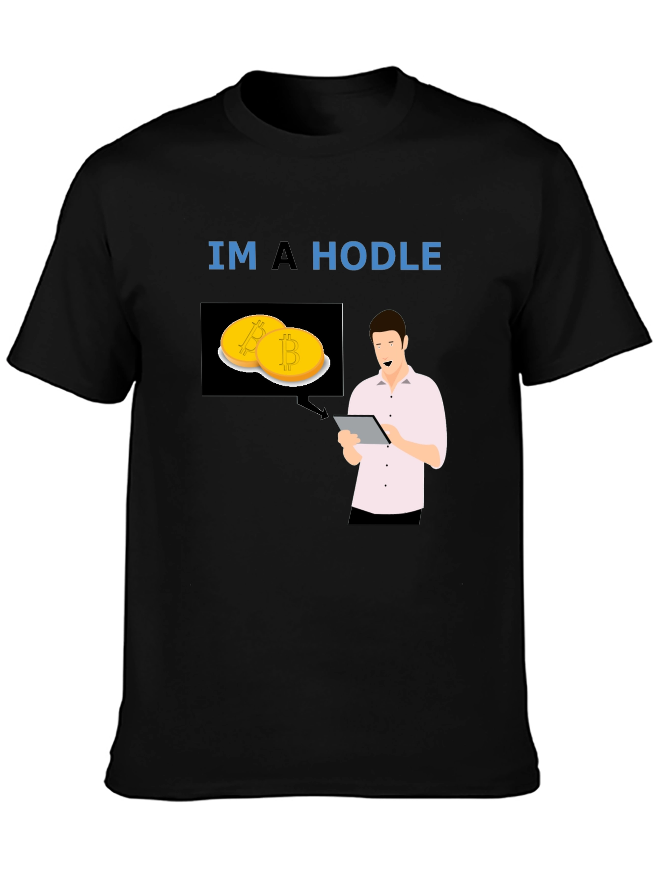 HODL Bitcoin T-Shirt - Crypto Investor Tee