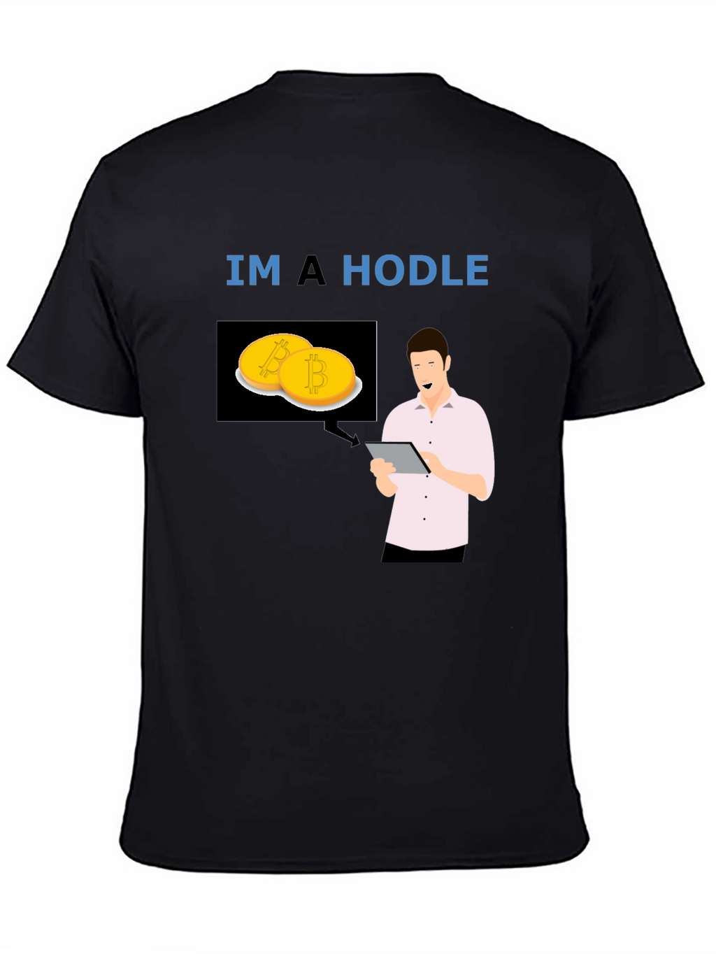 HODL Bitcoin T-Shirt - Crypto Investor Tee