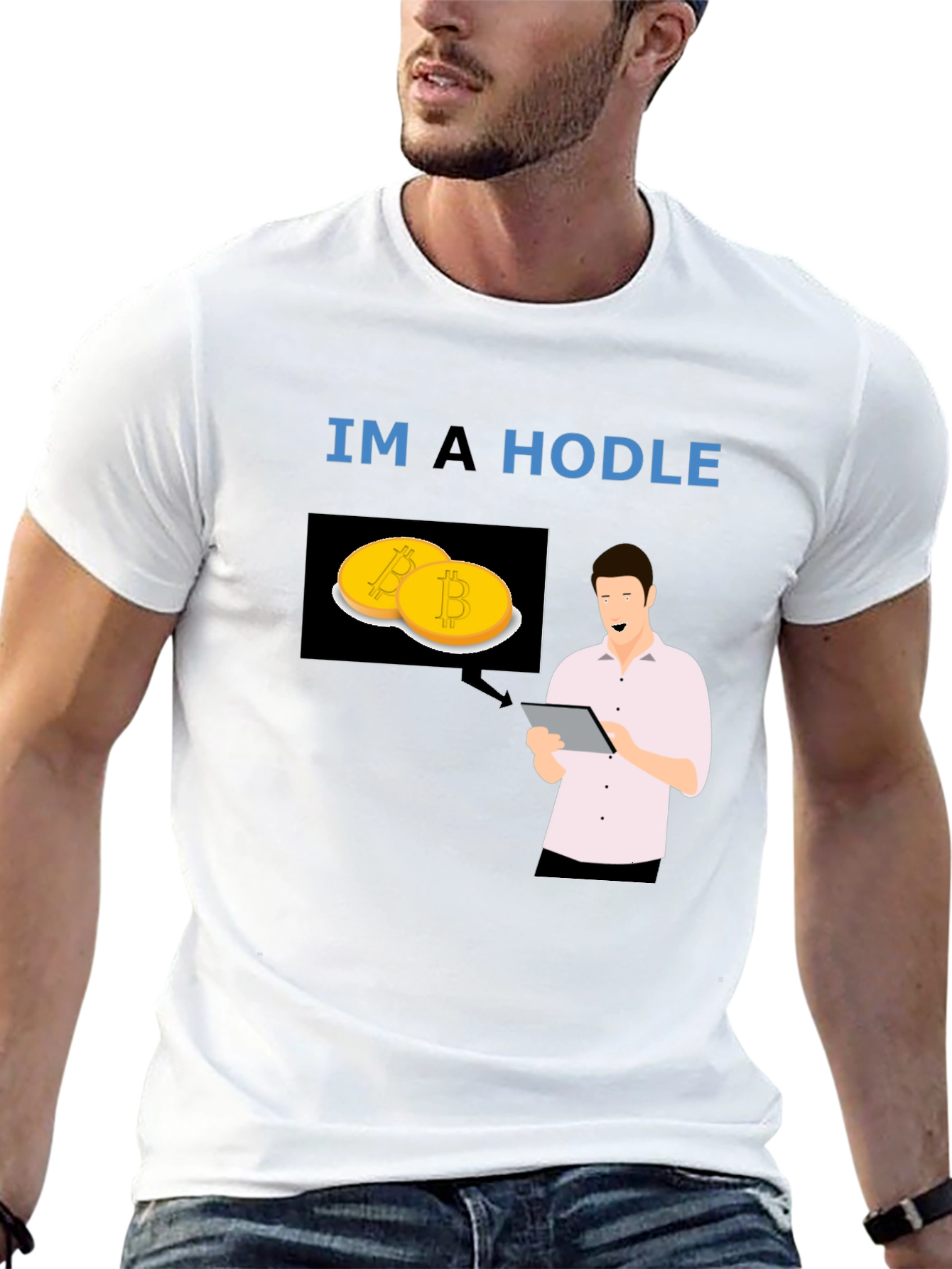 HODL Bitcoin T-Shirt - Crypto Investor Tee