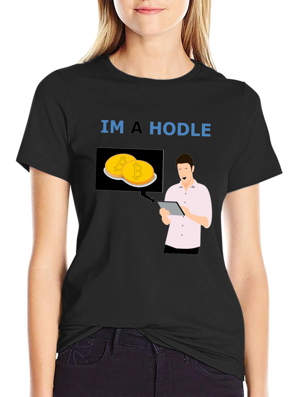 HODL Bitcoin T-Shirt - Crypto Investor Tee