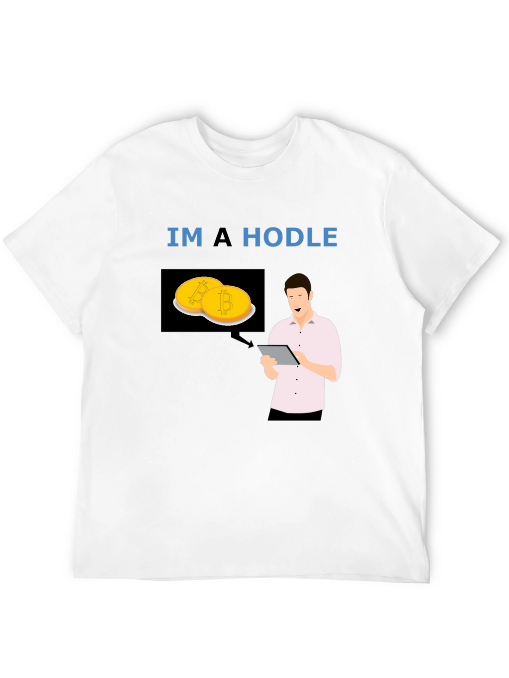 HODL Bitcoin T-Shirt - Crypto Investor Tee