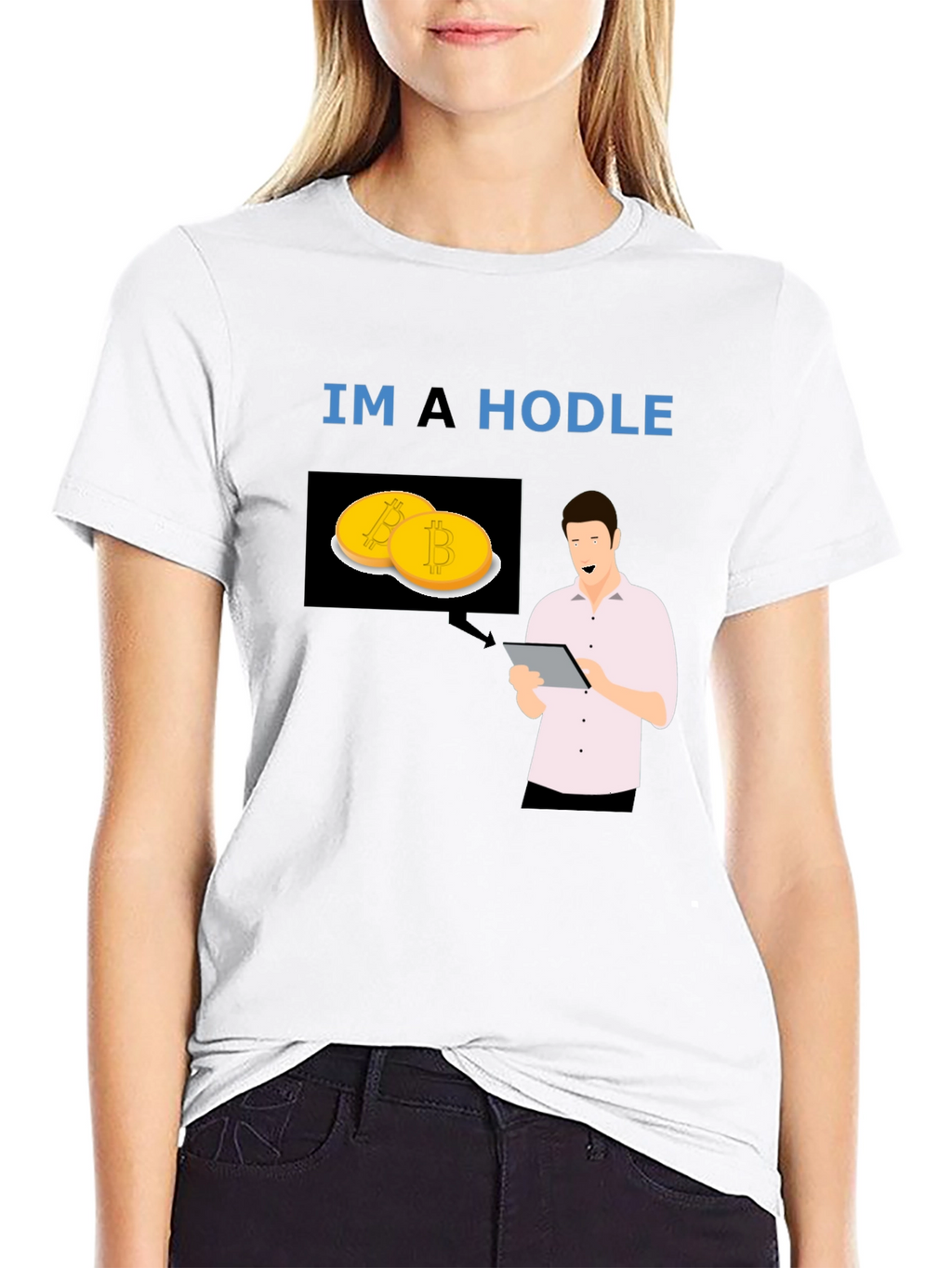 HODL Bitcoin T-Shirt - Crypto Investor Tee
