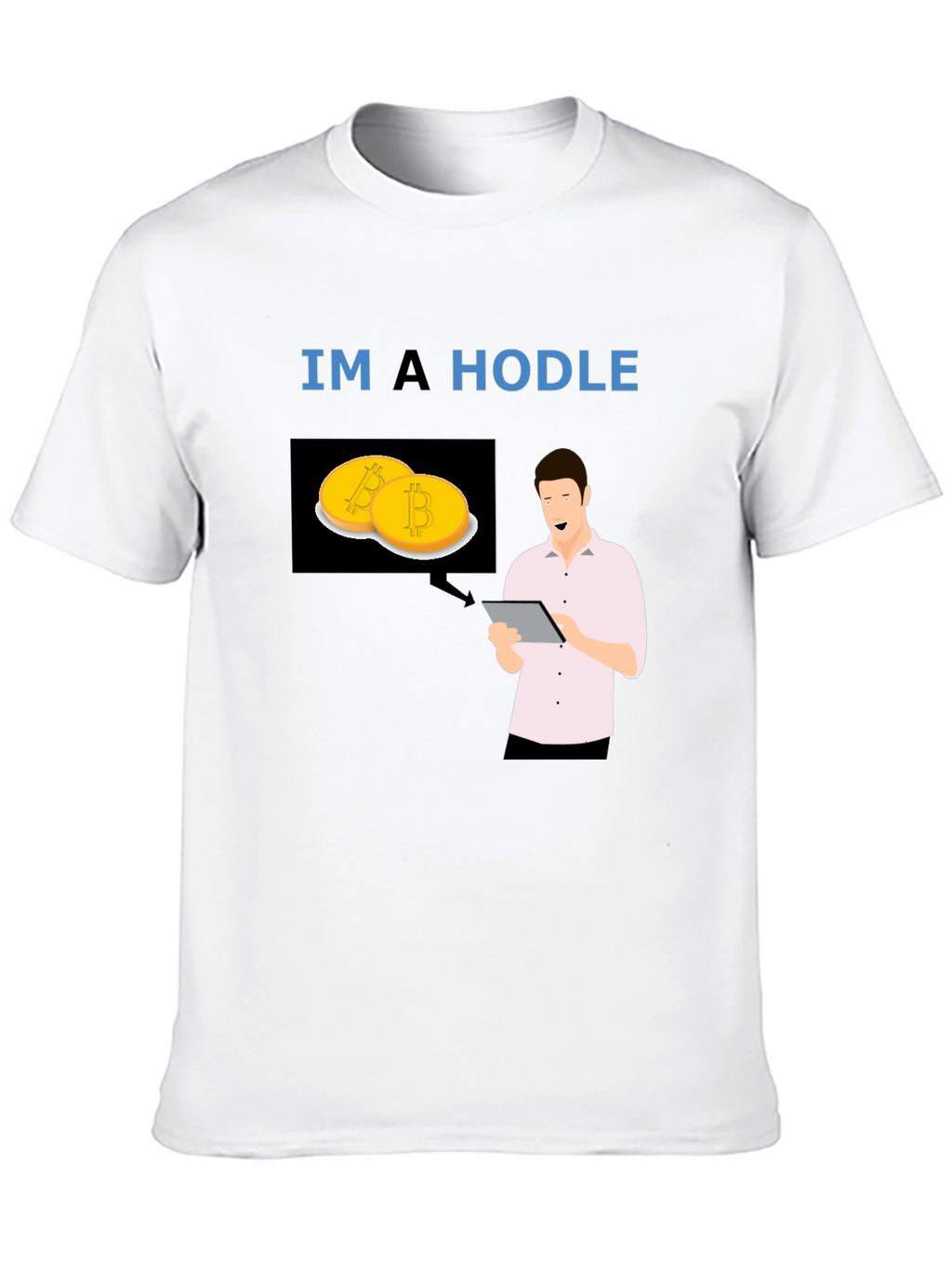 HODL Bitcoin T-Shirt - Crypto Investor Tee