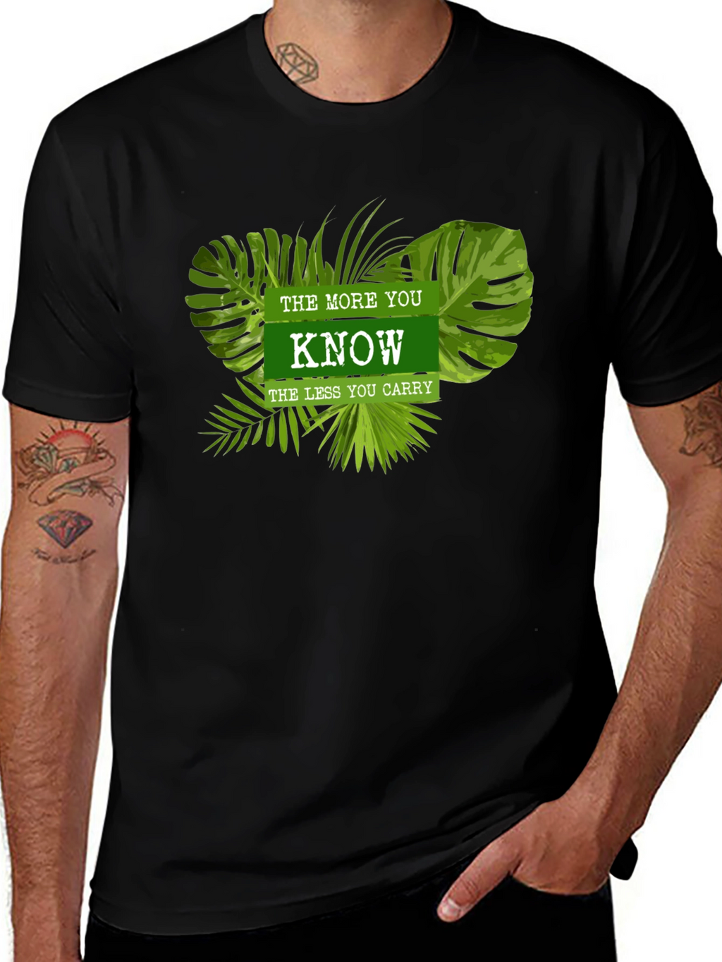 The More You Know Graphic Tee