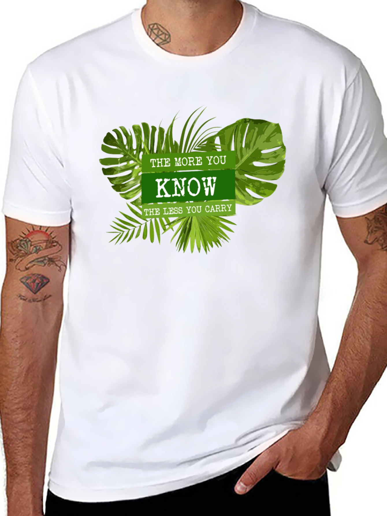 The More You Know Graphic Tee