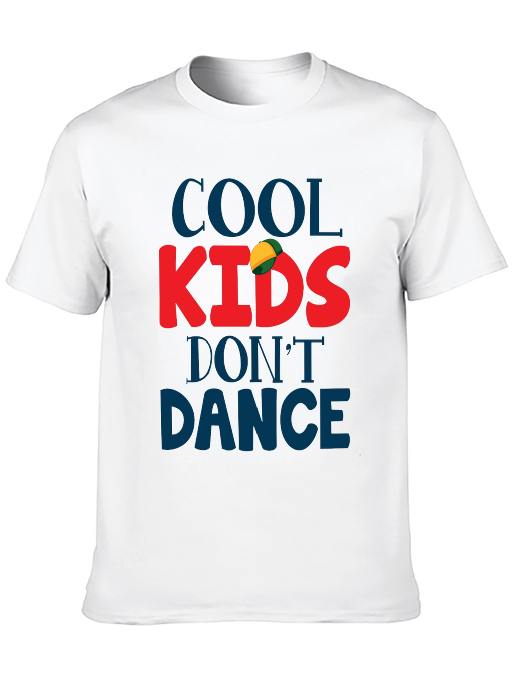 Cool Kids Dont Dance Black Graphic Tee