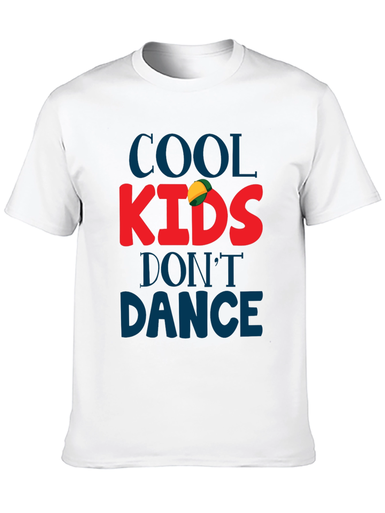 Cool Kids Dont Dance Black Graphic Tee