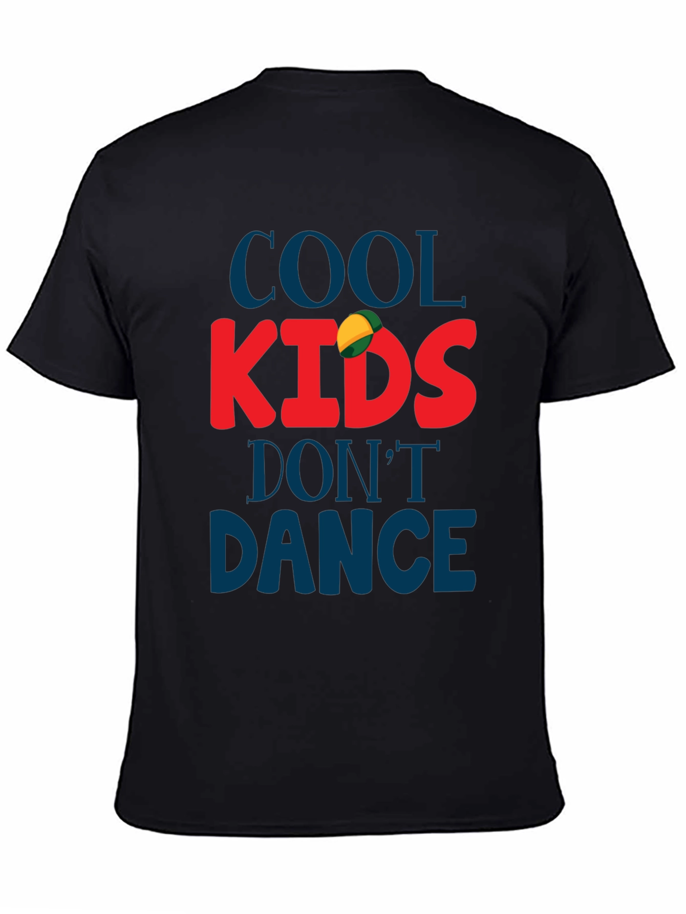Cool Kids Dont Dance Black Graphic Tee