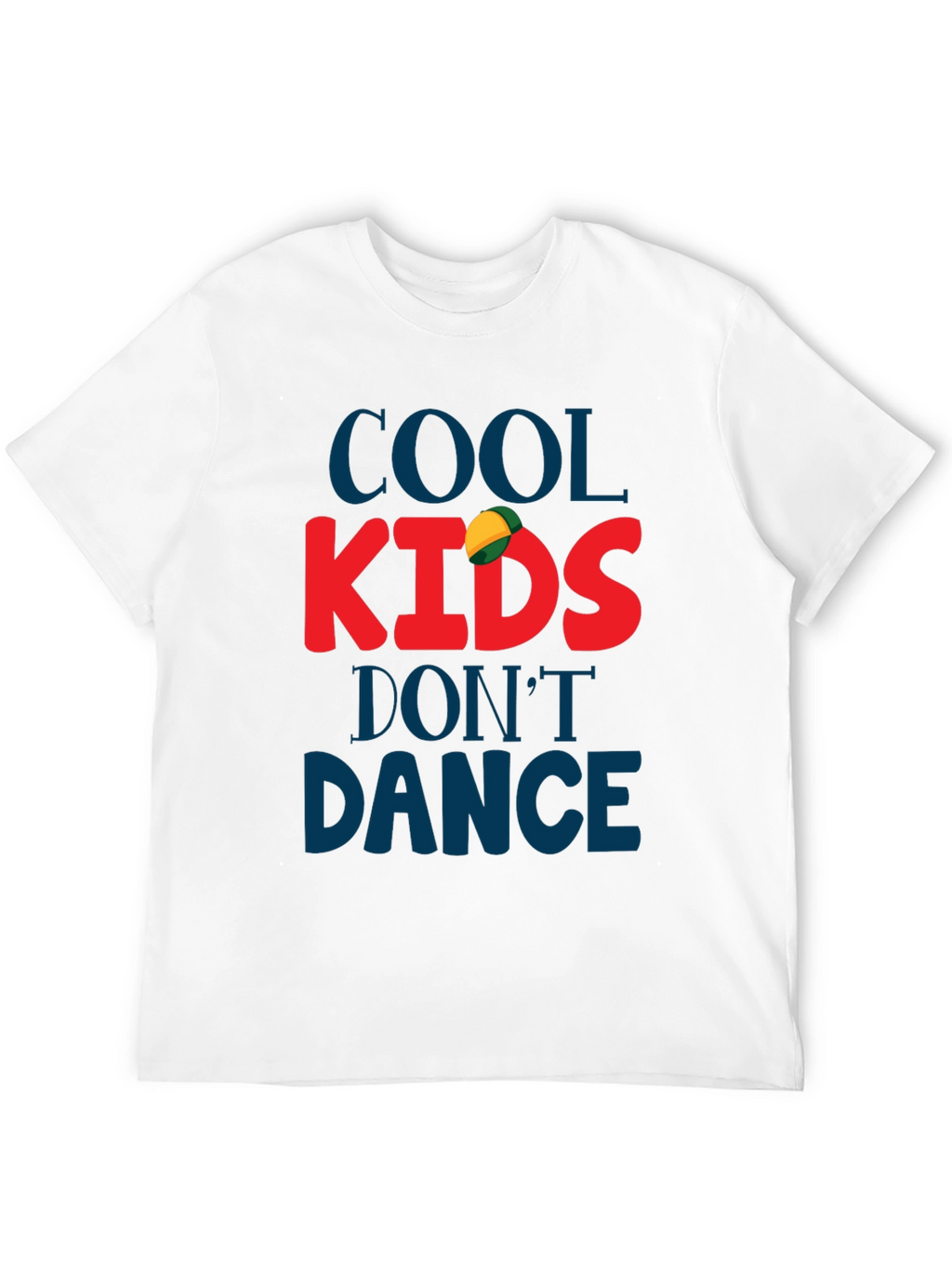 Cool Kids Dont Dance Black Graphic Tee