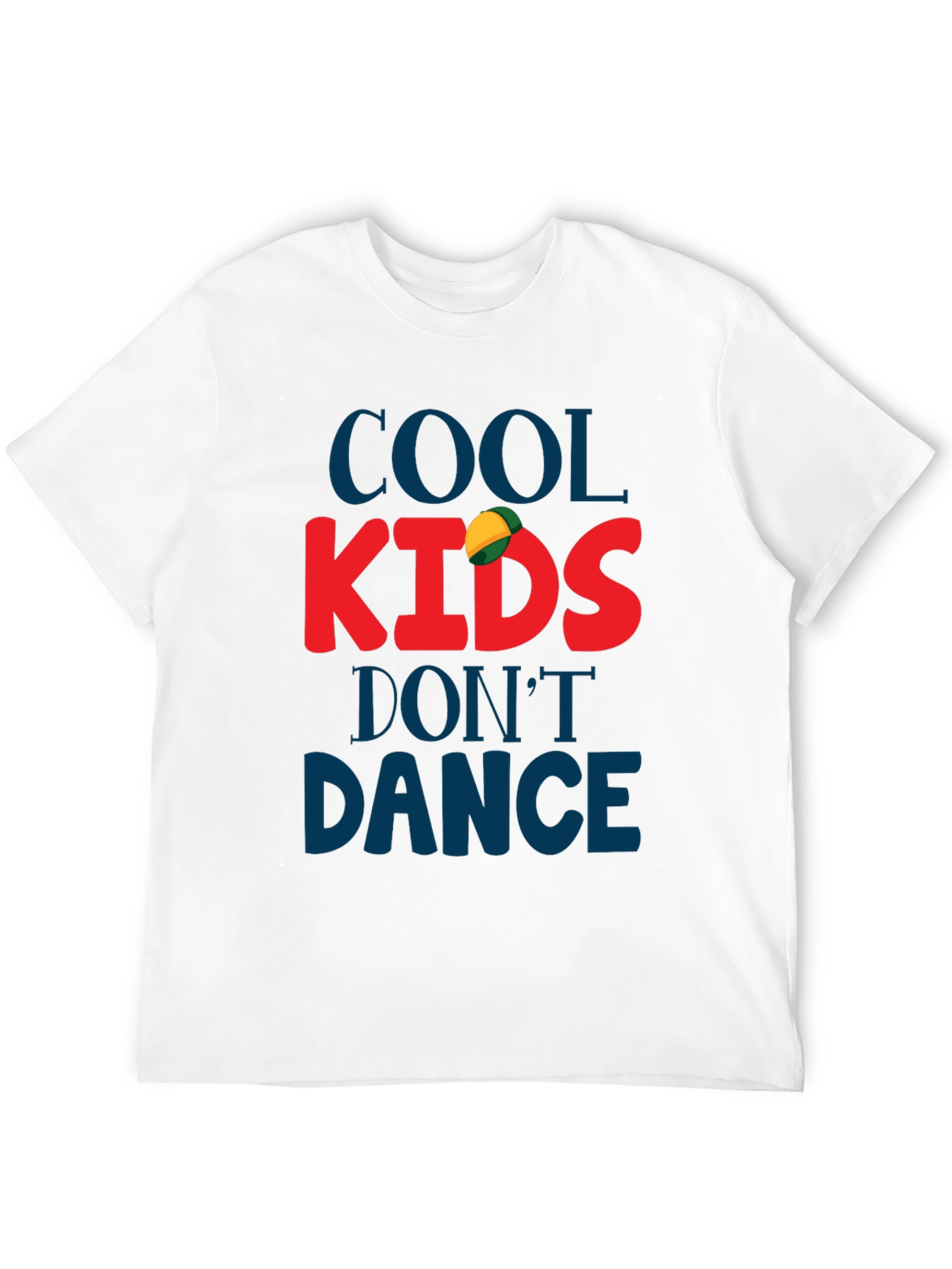 Cool Kids Dont Dance Black Graphic Tee