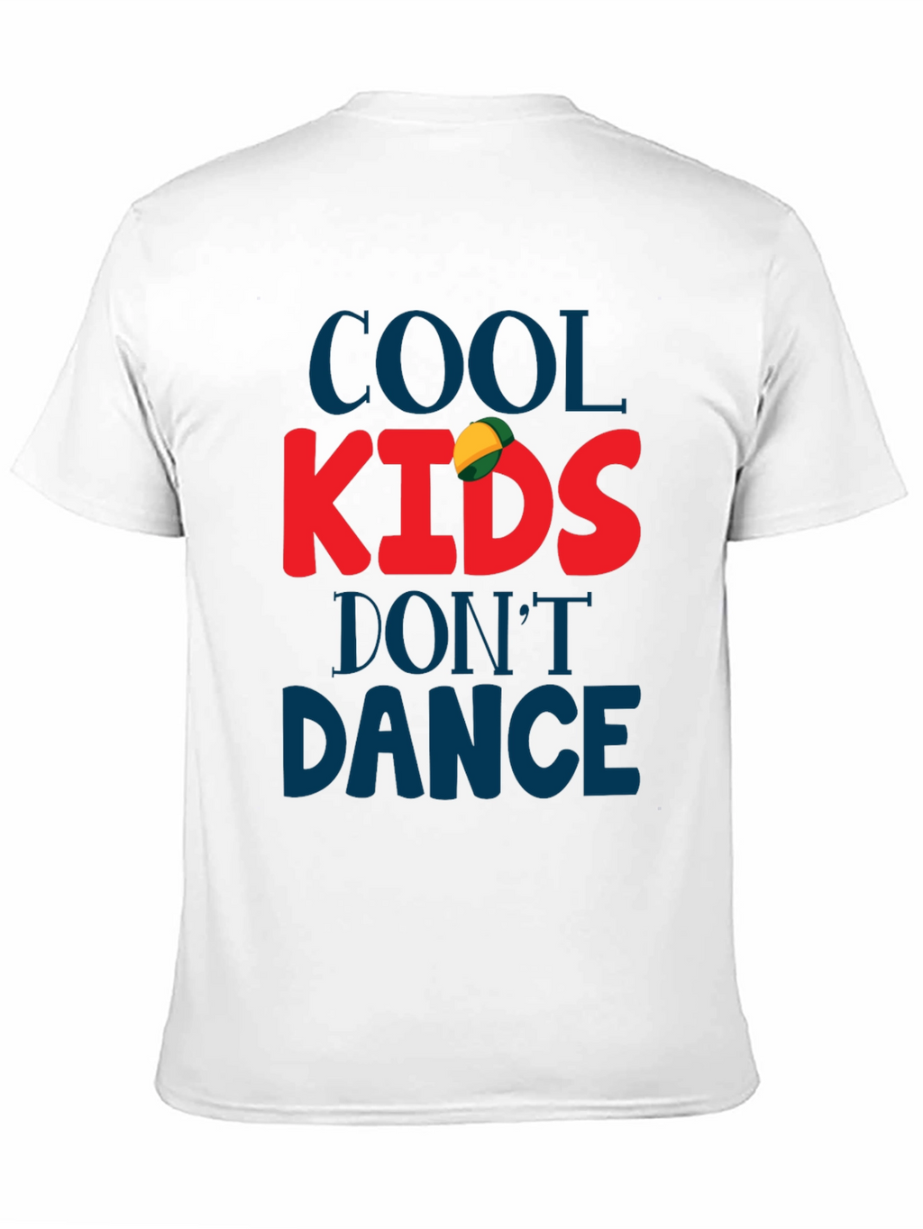 Cool Kids Dont Dance Black Graphic Tee