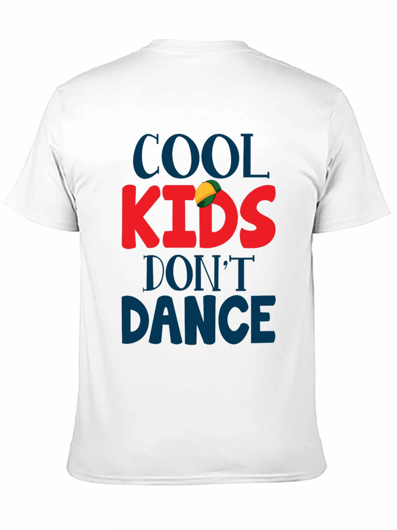 Cool Kids Dont Dance Black Graphic Tee