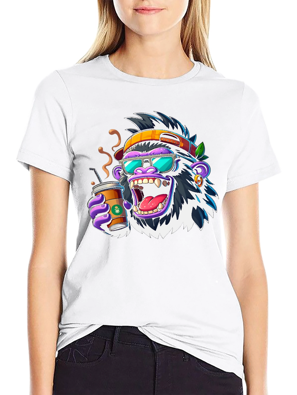 Funky Ape Coffee T-Shirt