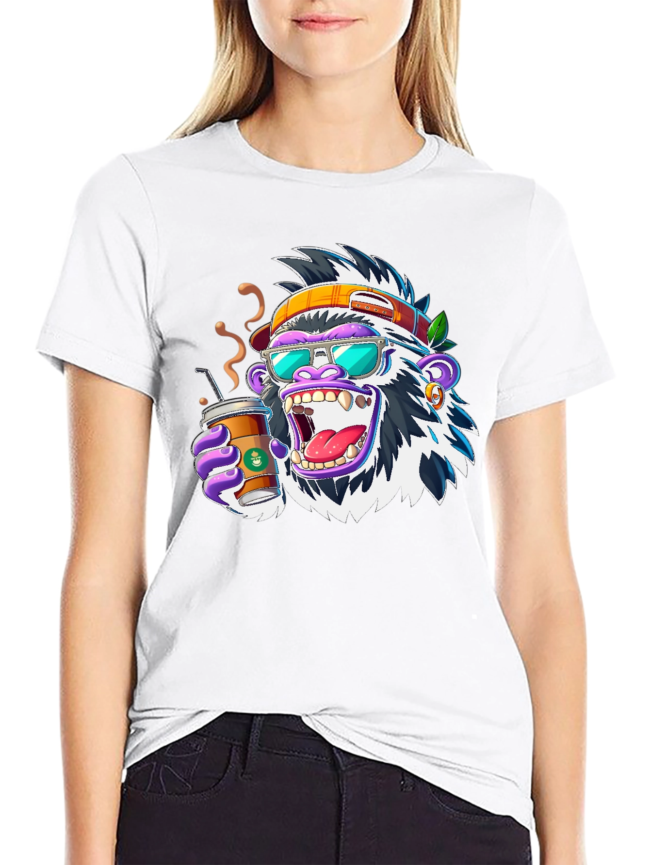 Funky Ape Coffee T-Shirt