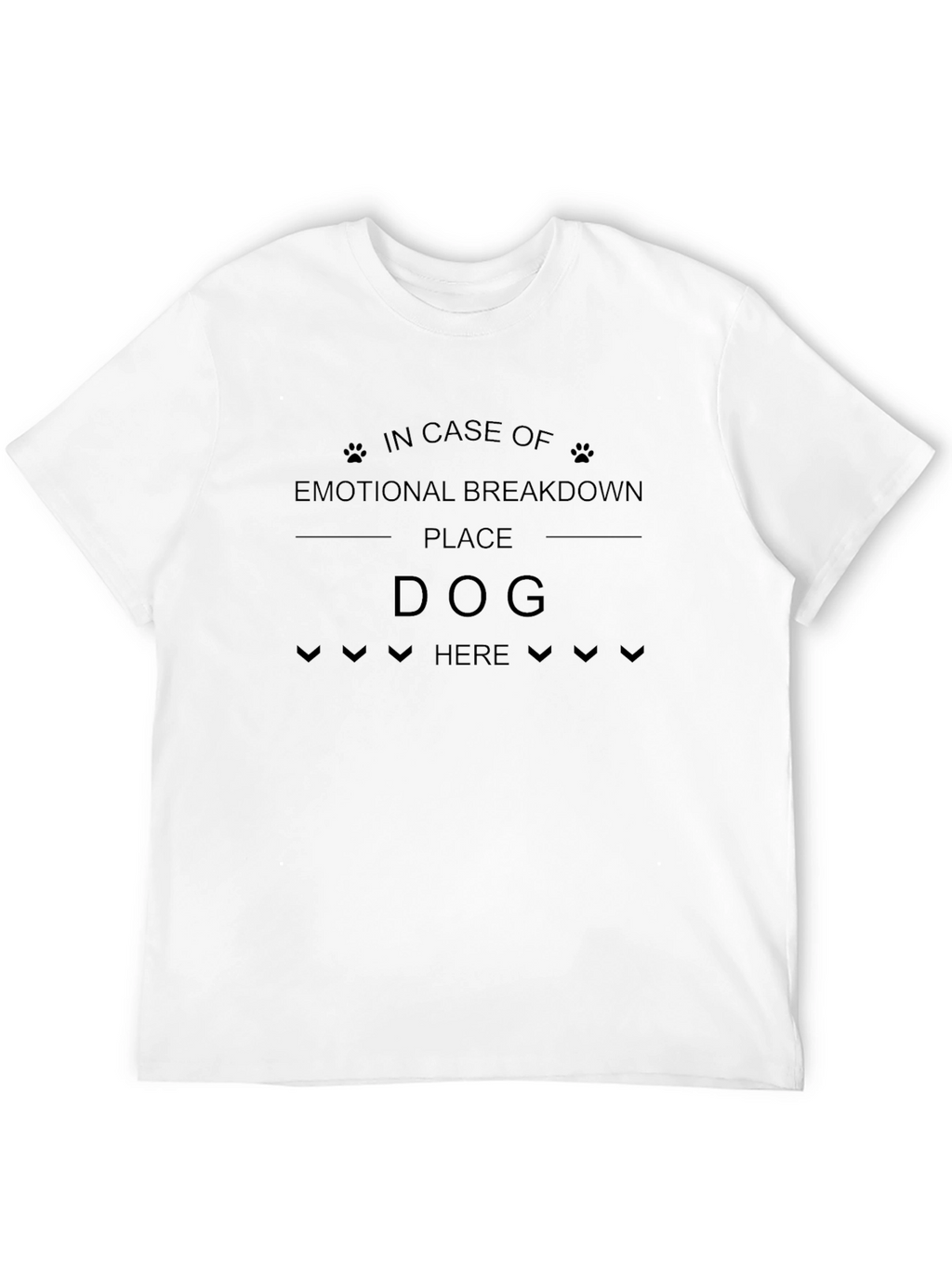 Emotional Support Dog T-Shirt Funny Graphic Tee