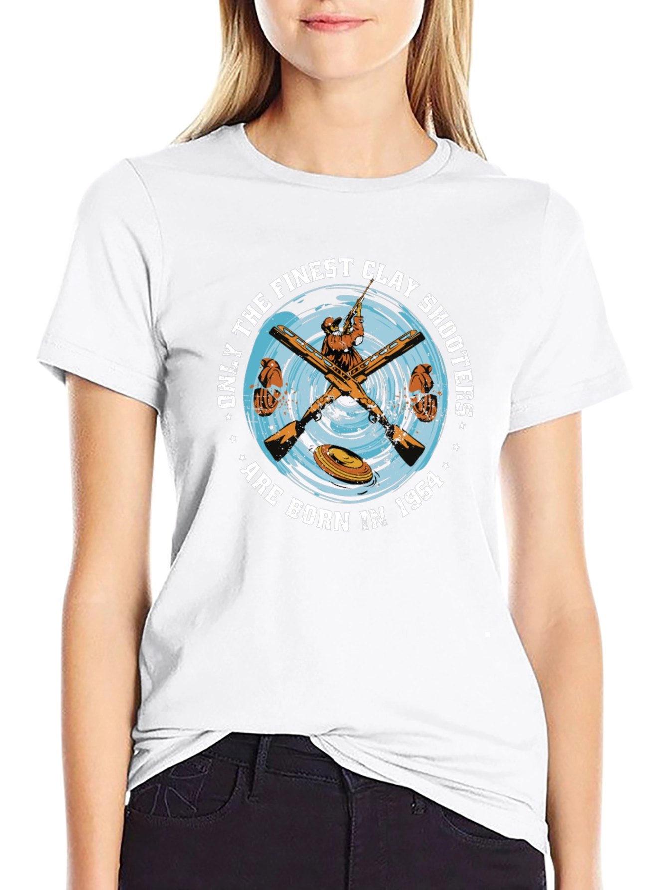 Finest Clay Shooters Born in 1964 T-Shirt
