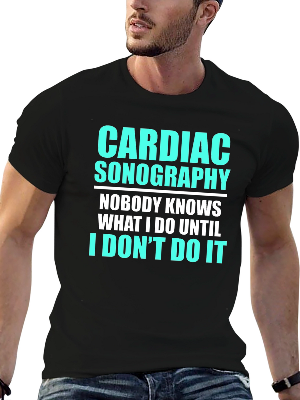 Cardiac Sonography Funny T-Shirt