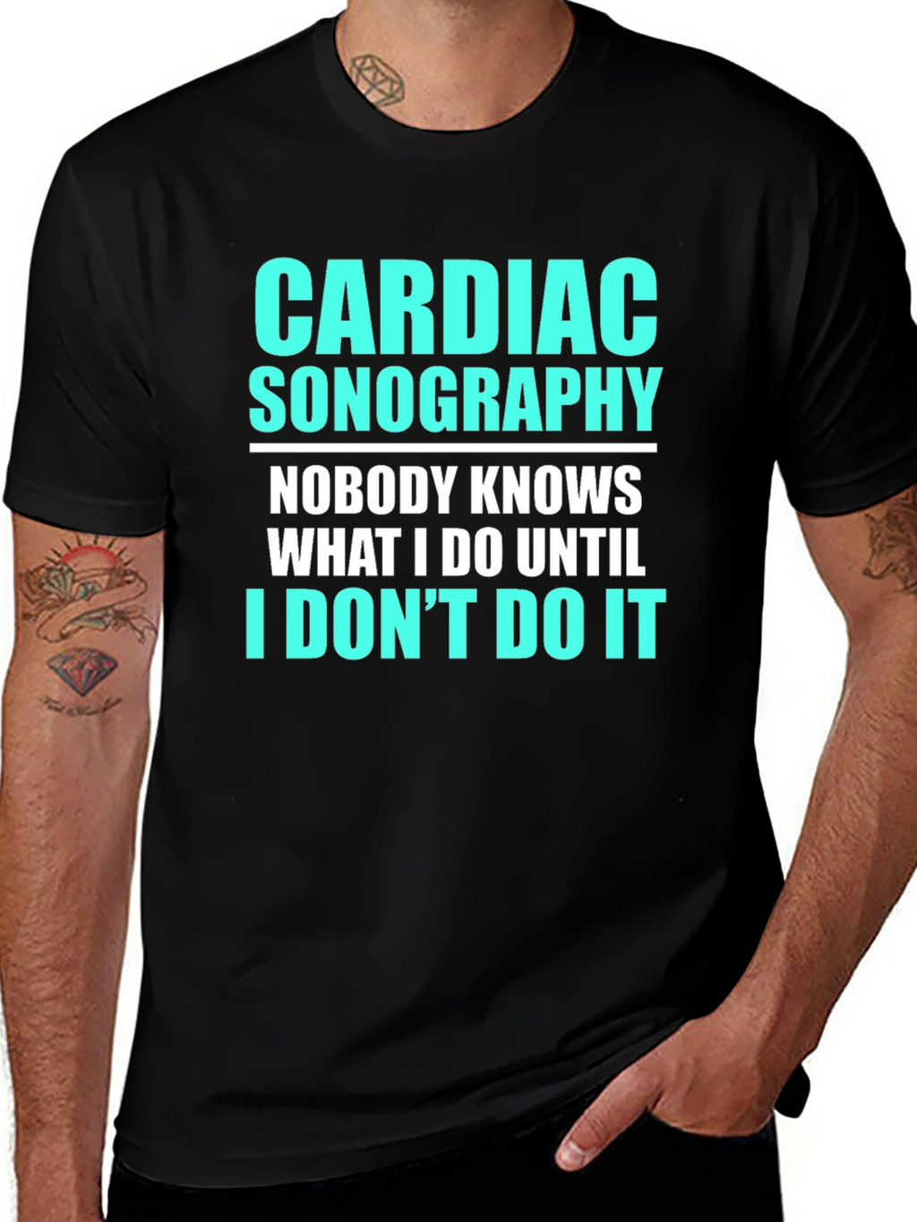 Cardiac Sonography Funny T-Shirt