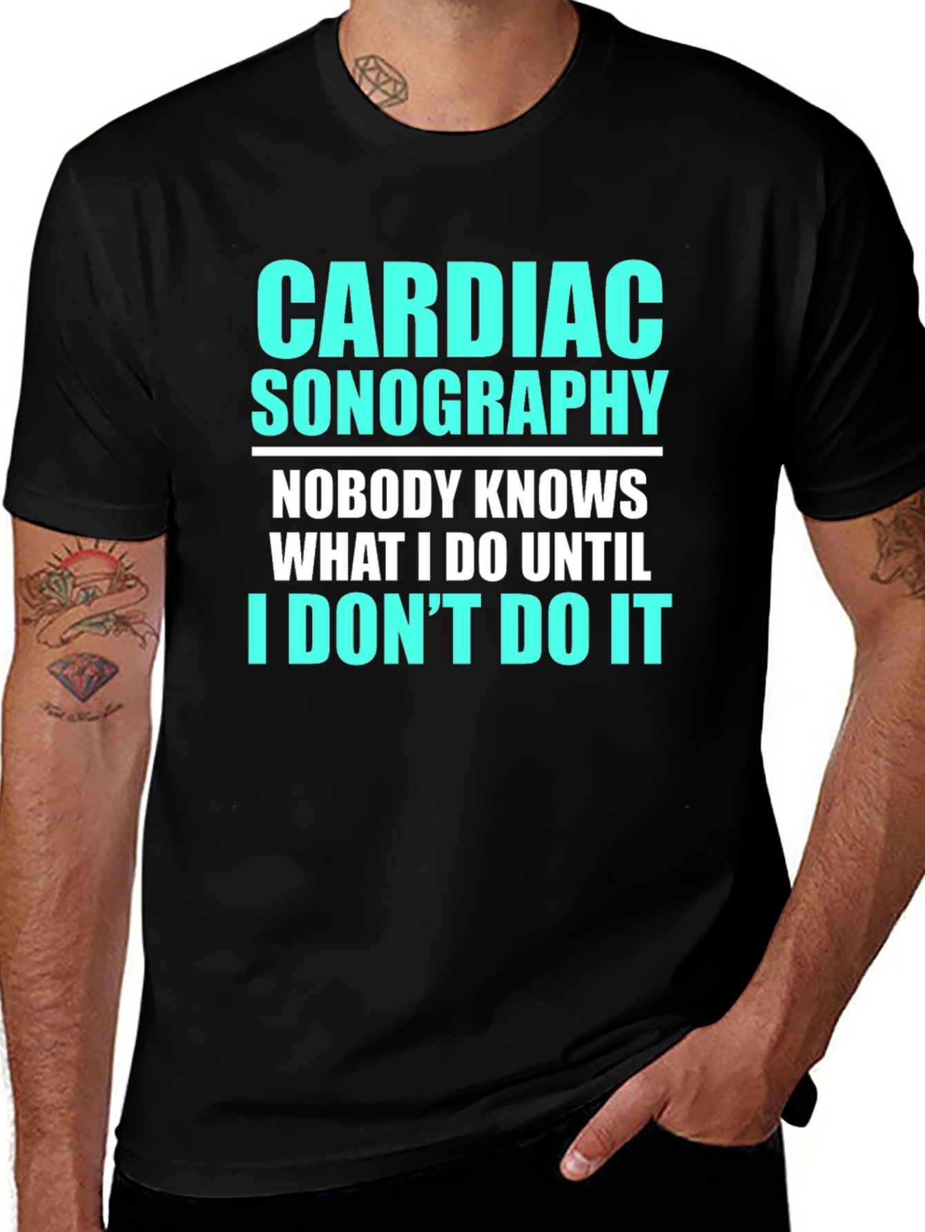 Cardiac Sonography Funny T-Shirt