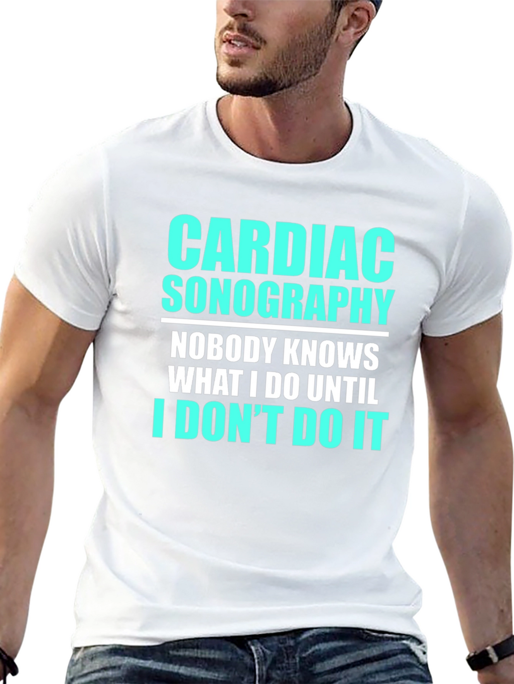 Cardiac Sonography Funny T-Shirt