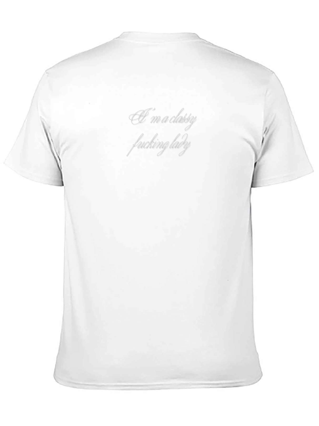 Classy Lady Graphic Tee - Soft Cotton Blend