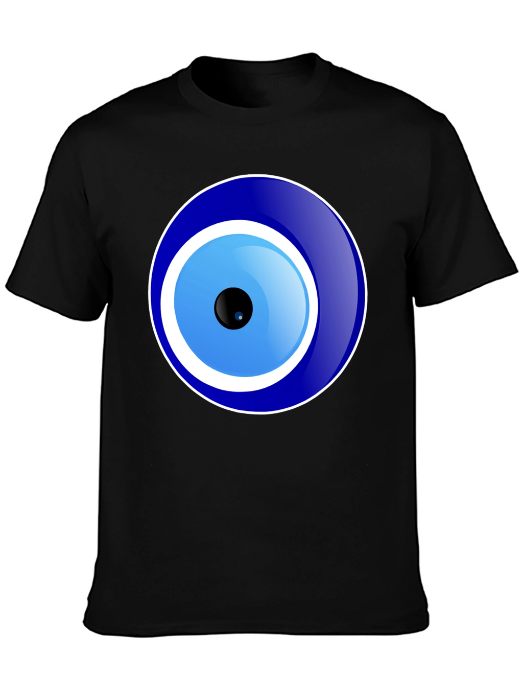 Evil Eye Graphic T-Shirt - Unisex Black Tee