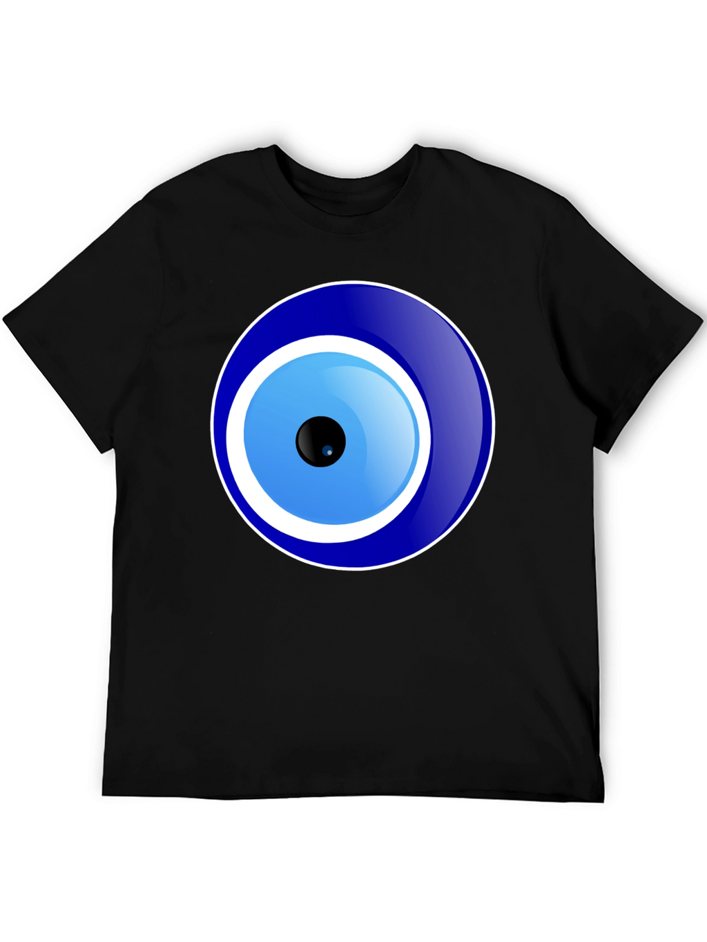 Evil Eye Graphic T-Shirt - Unisex Black Tee