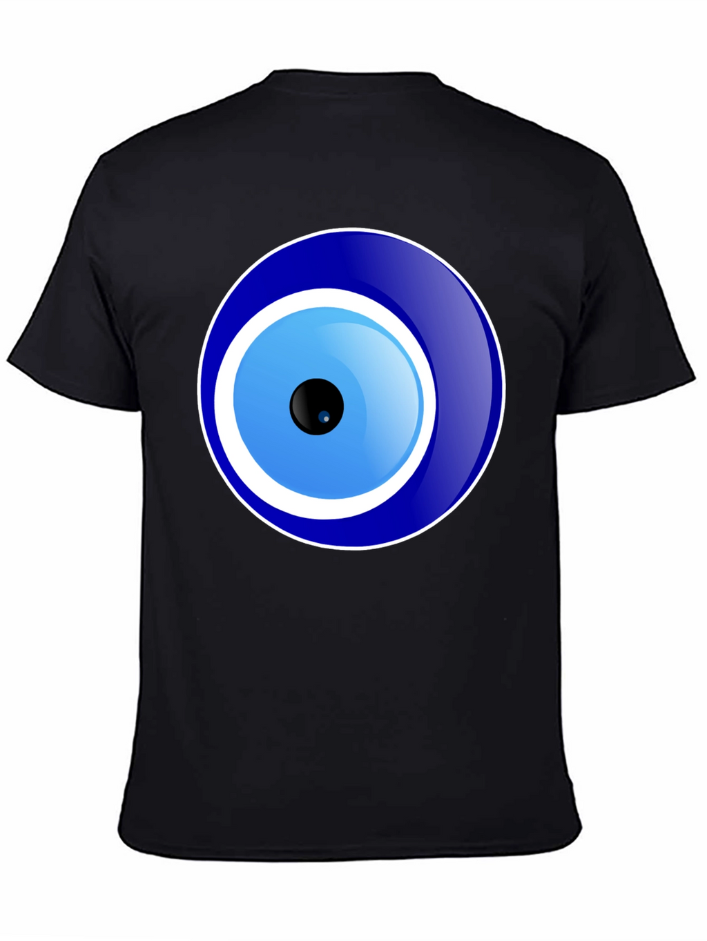 Evil Eye Graphic T-Shirt - Unisex Black Tee