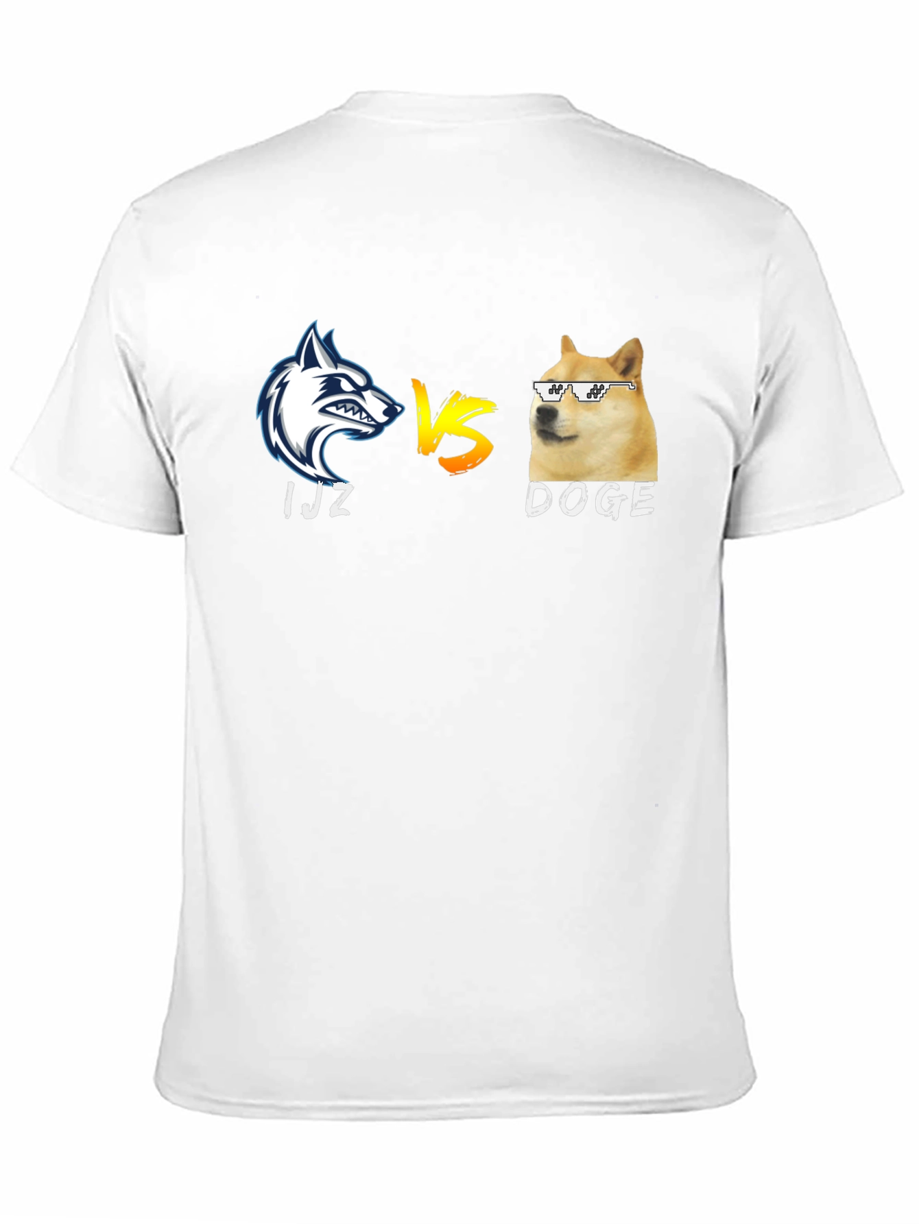 IJZ vs Doge Black T-Shirt