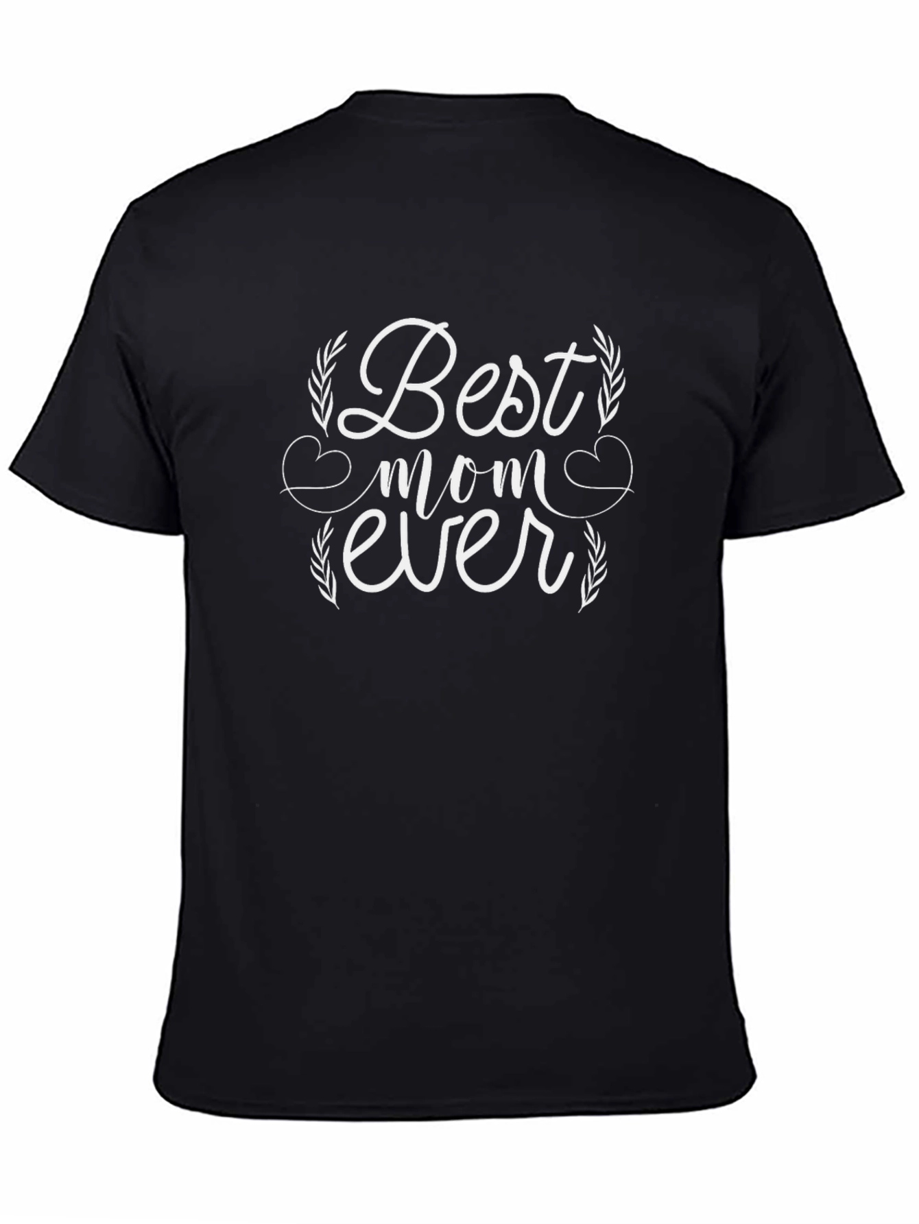 Best Mom Ever Graphic Tee - Black