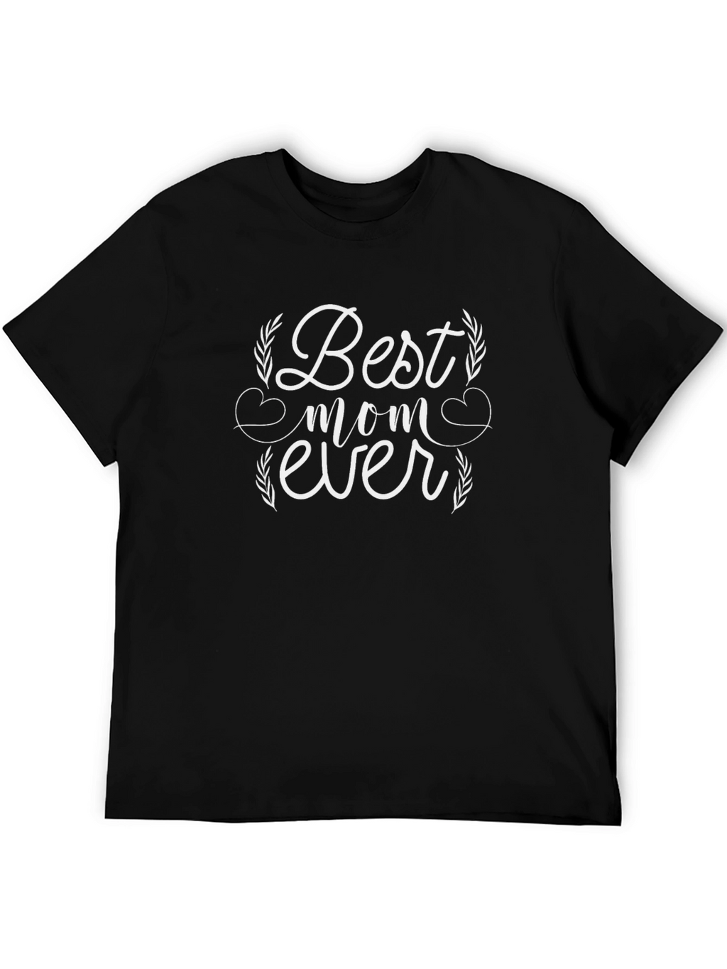 Best Mom Ever Graphic Tee - Black
