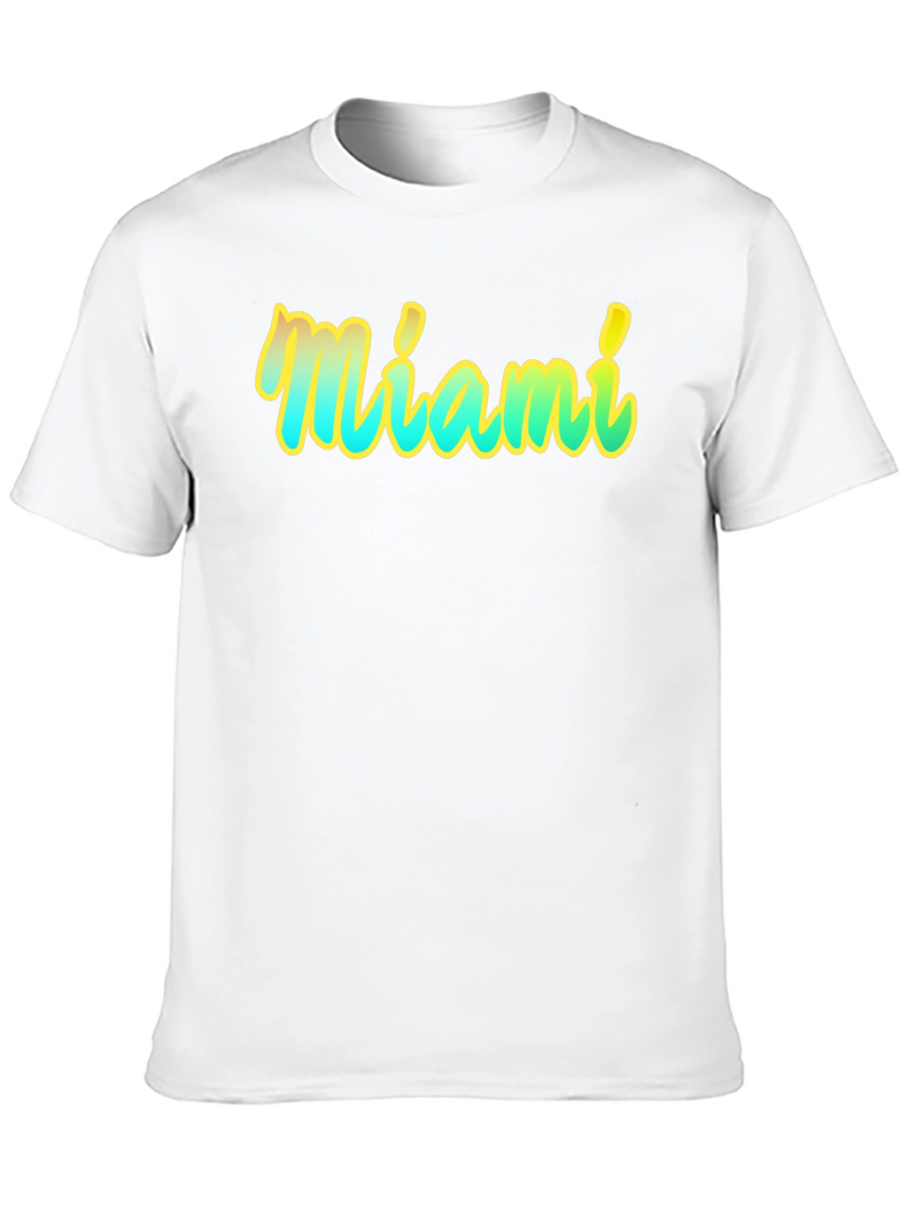 Miami Graphic T-Shirt - Black