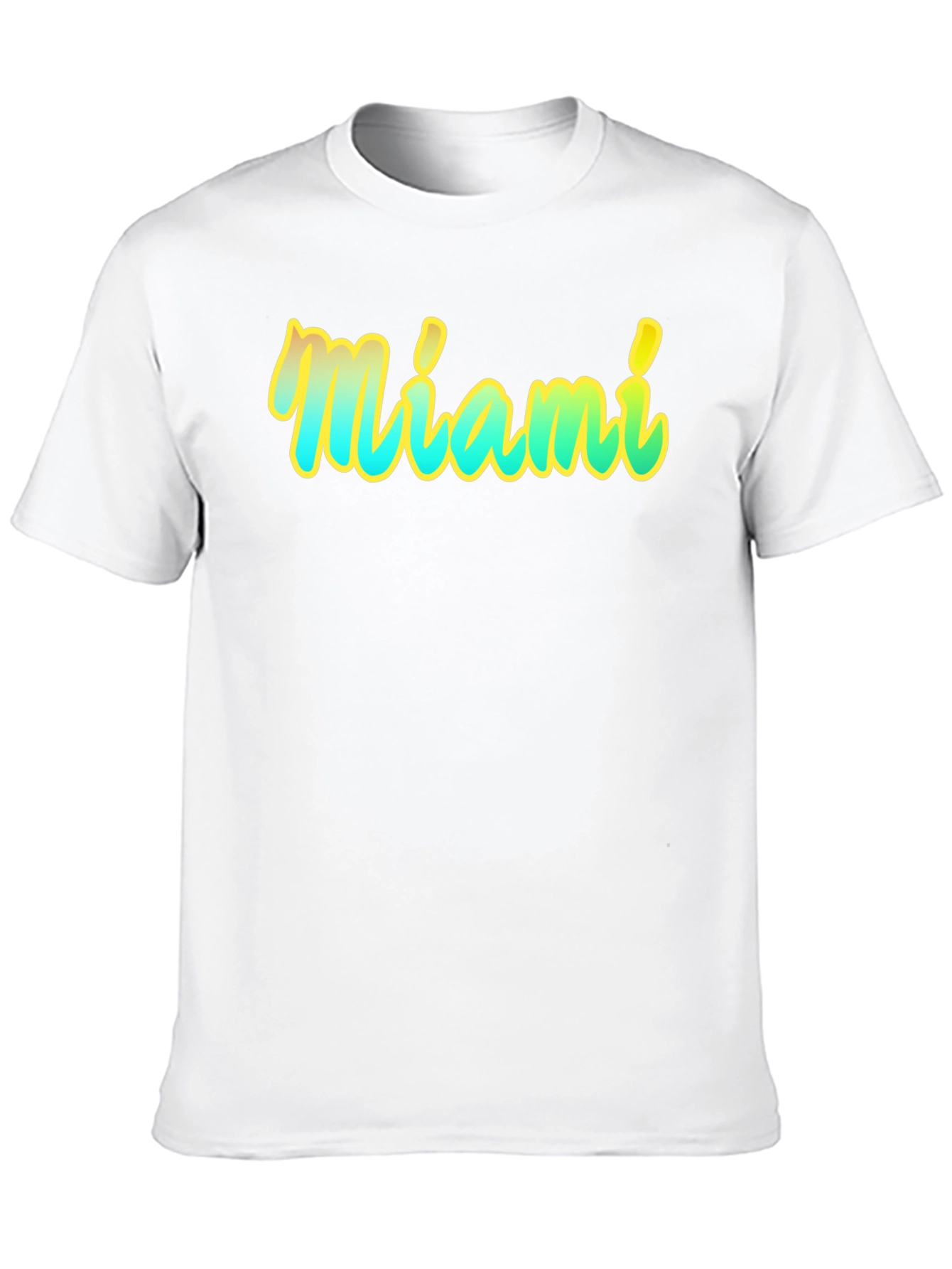 Miami Graphic T-Shirt - Black
