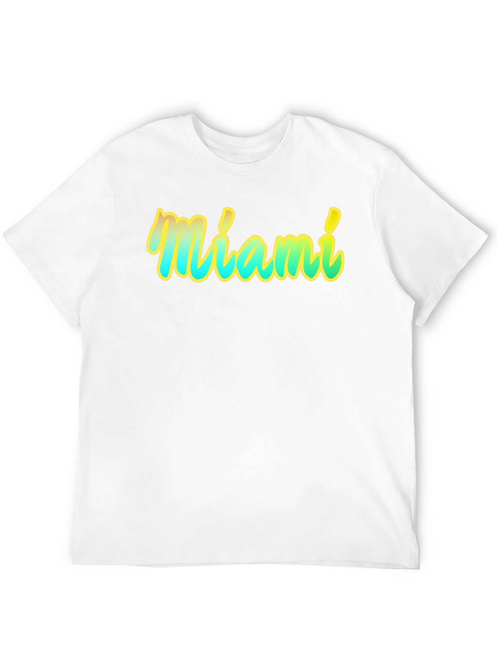 Miami Graphic T-Shirt - Black