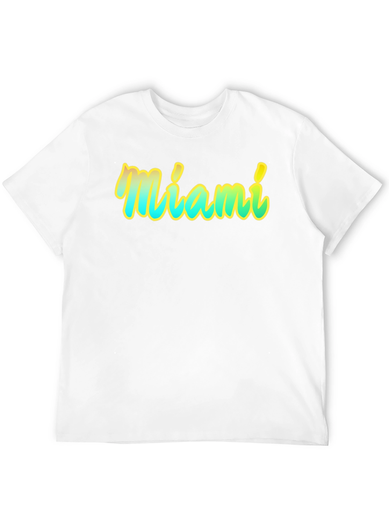 Miami Graphic T-Shirt - Black
