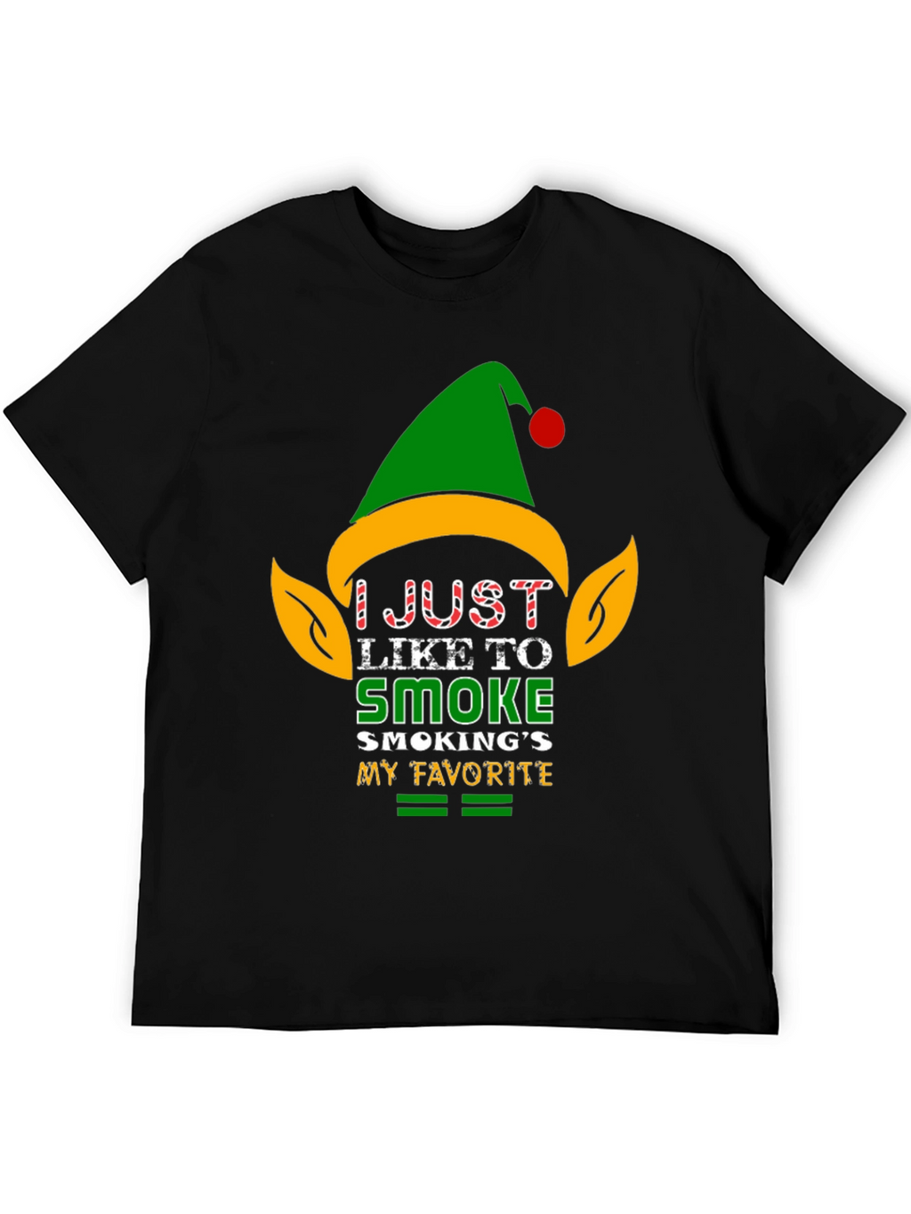 Smoke Elf Christmas T-Shirt