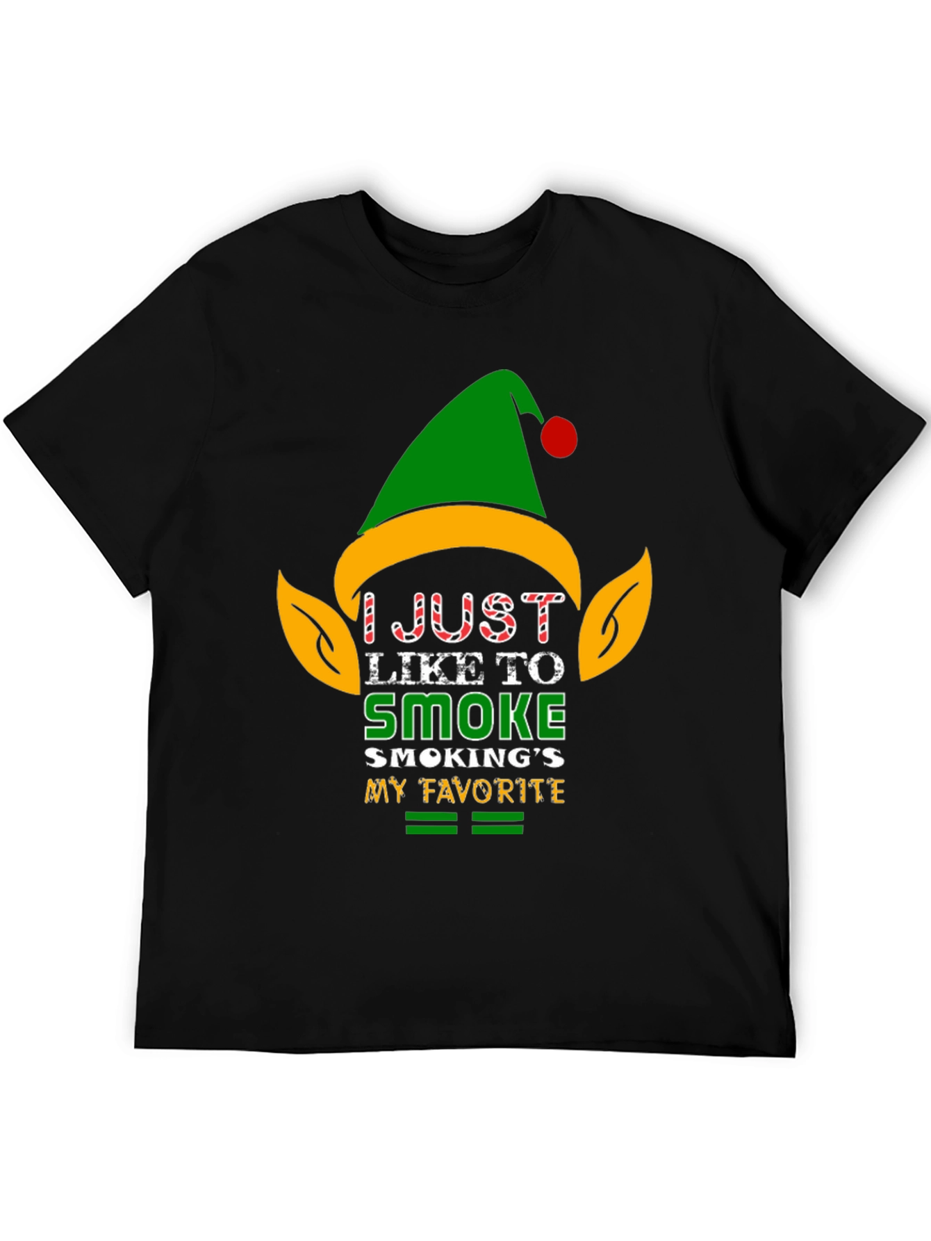 Smoke Elf Christmas T-Shirt
