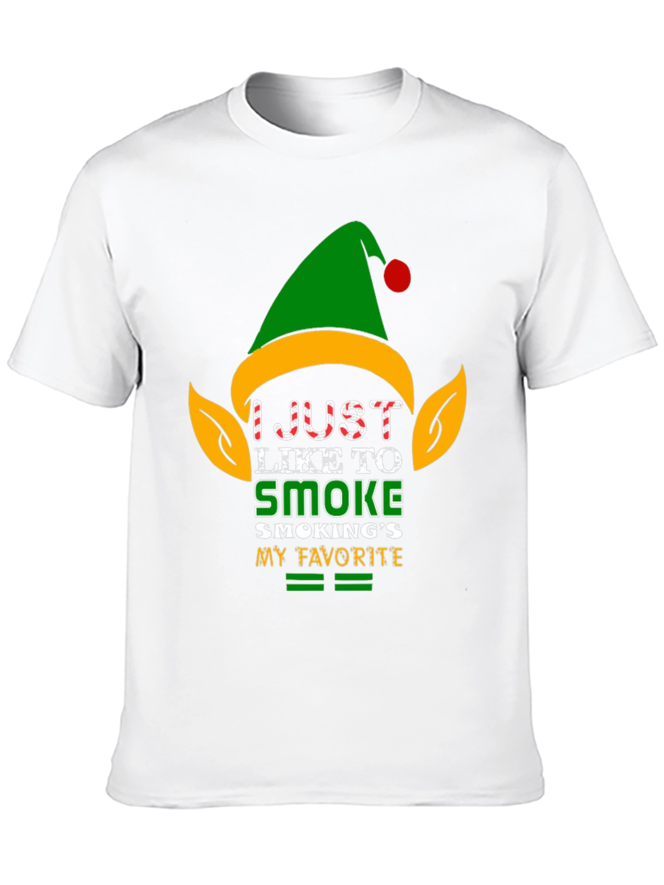Smoke Elf Christmas T-Shirt