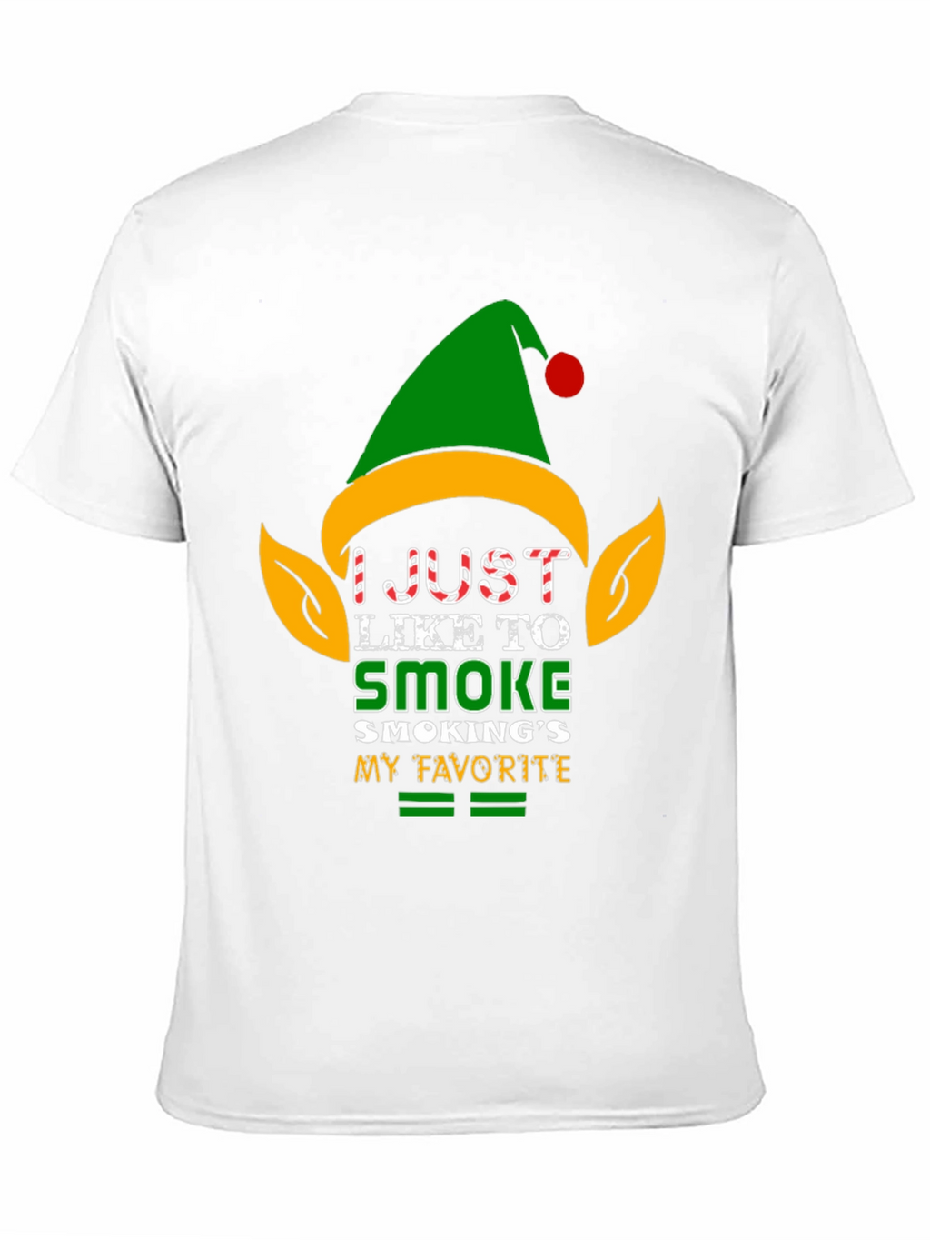 Smoke Elf Christmas T-Shirt