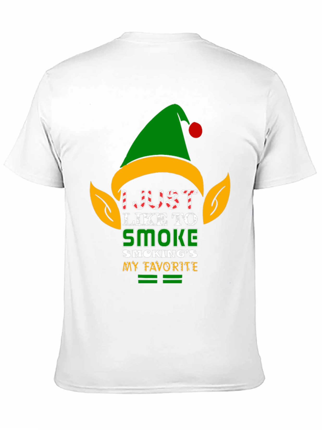 Smoke Elf Christmas T-Shirt
