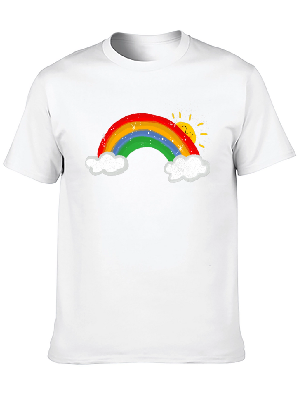 Rainbow Graphic T-Shirt - Unisex Cotton Tee