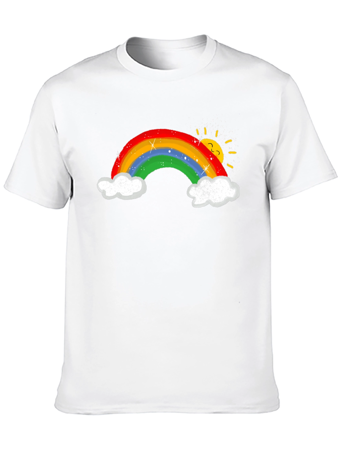 Rainbow Graphic T-Shirt - Unisex Cotton Tee