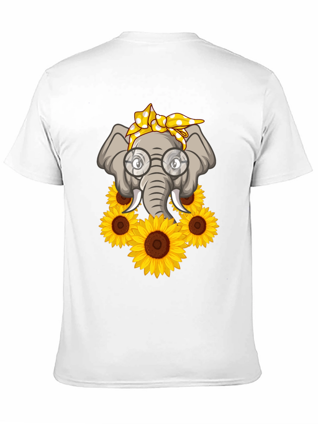 Elephant Sunflower T-Shirt