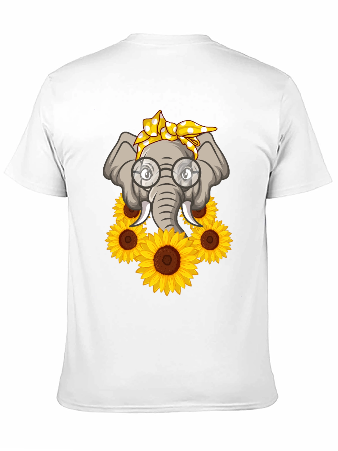 Elephant Sunflower T-Shirt
