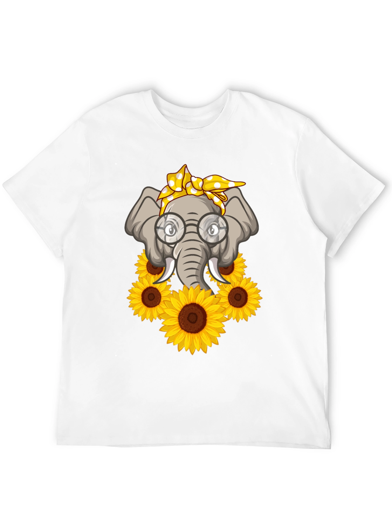 Elephant Sunflower T-Shirt
