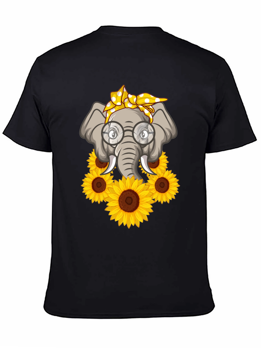 Elephant Sunflower T-Shirt