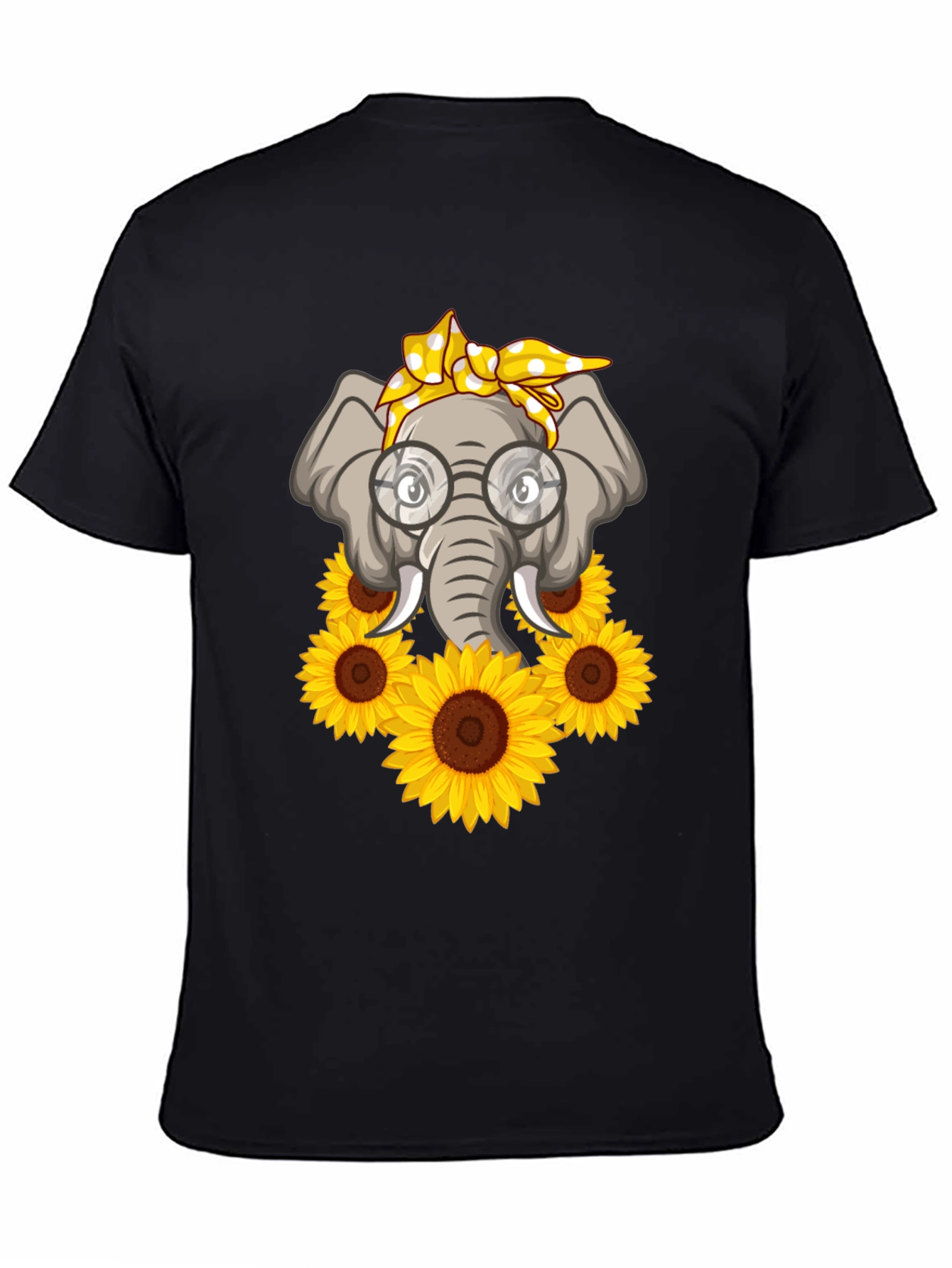 Elephant Sunflower T-Shirt