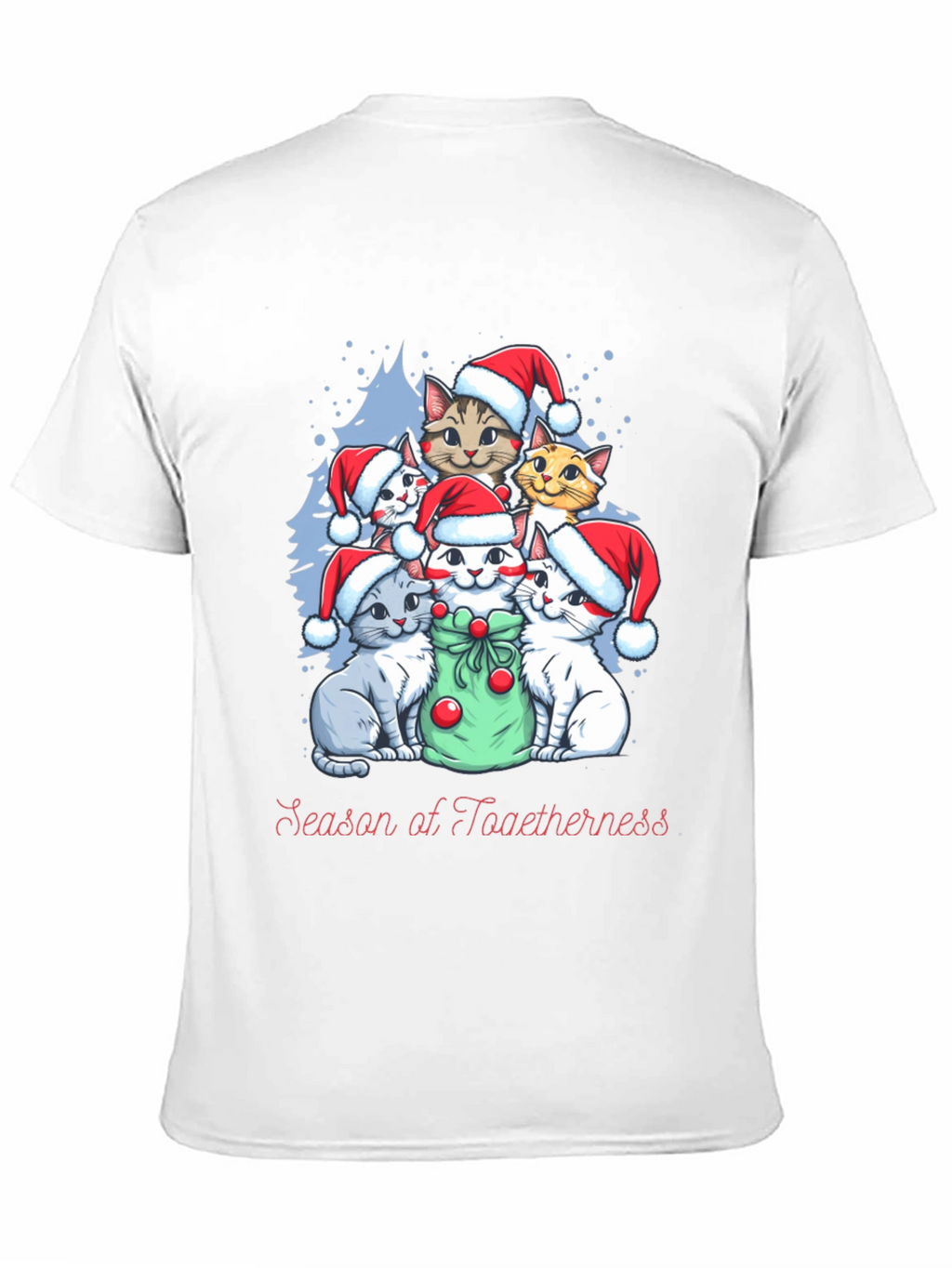 Christmas Cats T-Shirt - Season of Togetherness