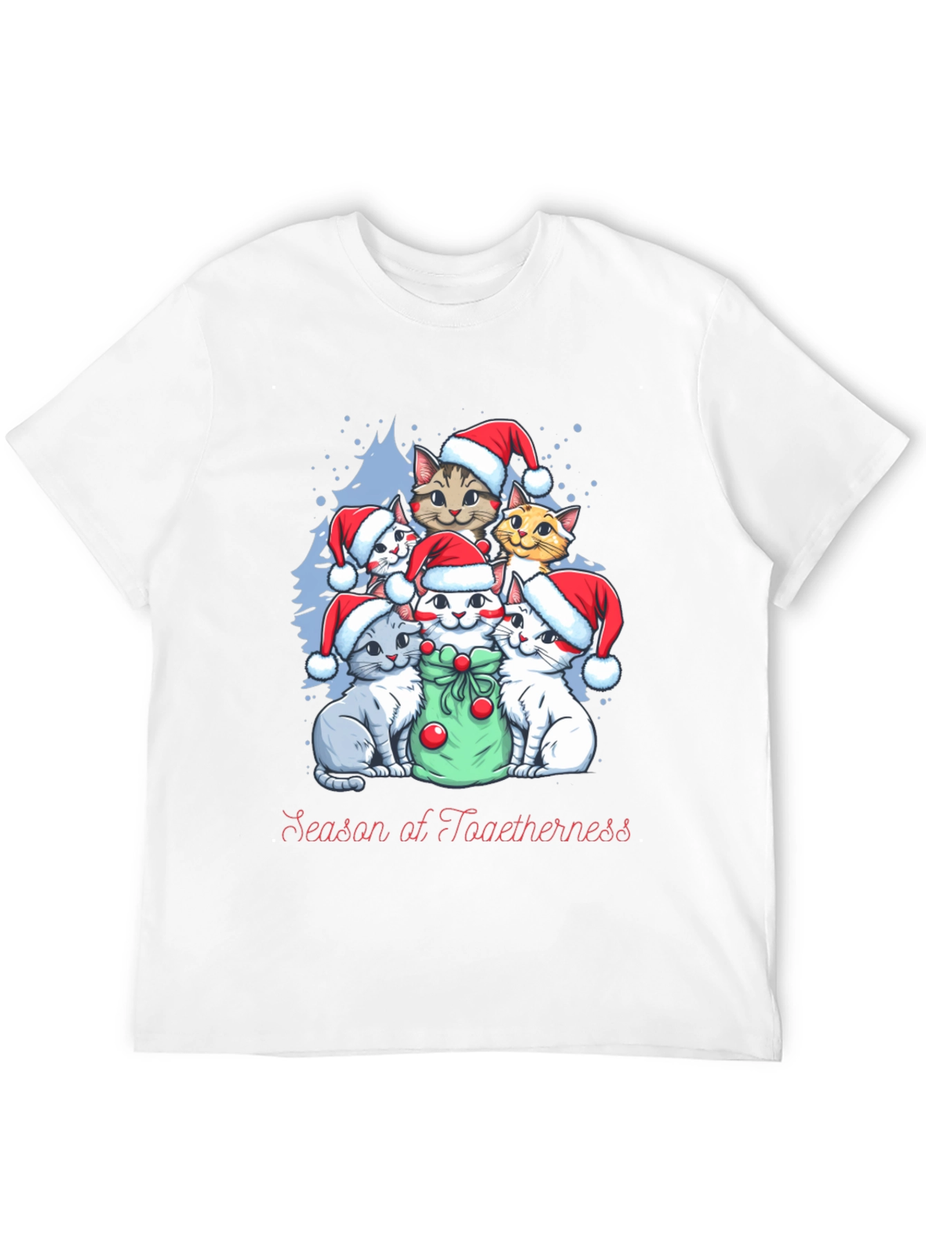 Christmas Cats T-Shirt - Season of Togetherness
