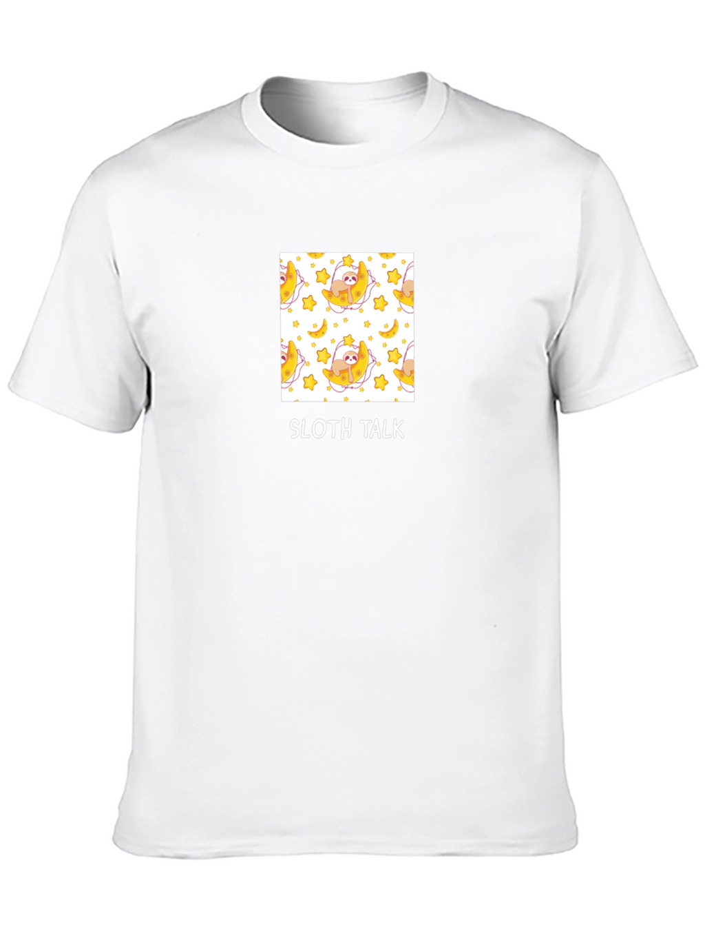 Sloth Talk Graphic T-Shirt - Cute & Comfy